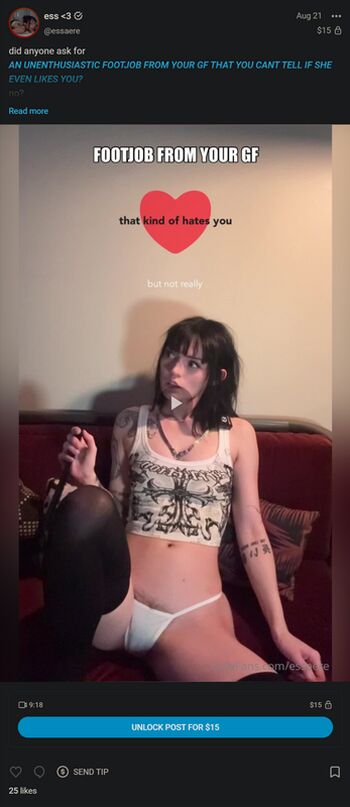 🔥 Essaere leaked private photo uncensored full