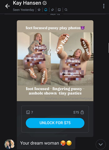 🔥 Kay hansen leaked private photo uncensored full