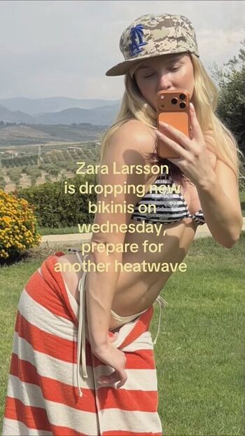 🔥 Zara larsson  page leaked private photo uncensored full